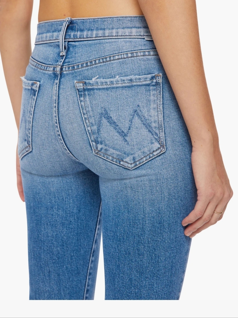 MOTHER Denim The LOOKER ANKLE High On The Hog Size 27 - Picture 4 of 15